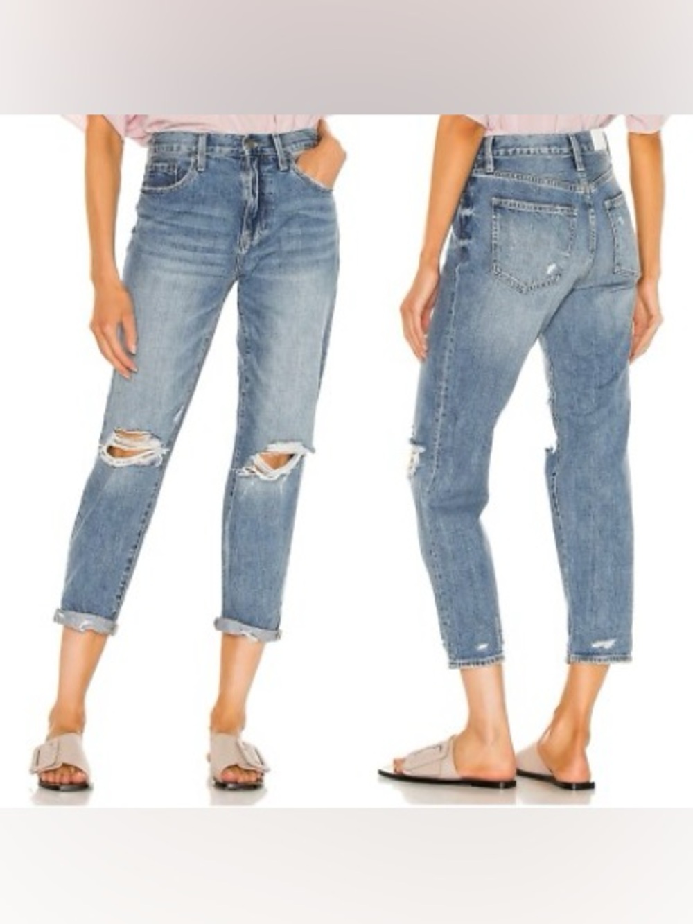 PISTOLA PRESLEY HIGH RISE RELAXED ROLLER LOS FELIZ